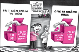 Kiện đòi 800.000 đồng phí vệ sinh