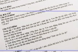 Đề thi... phi giáo dục!
