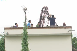 Nạn nhân thứ hai vụ đổ trụ ăngten ở Đồng Tháp tử vong