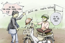 À RA THẾ kỳ 1: Cởi mũ bảo hiểm vì ngứa đầu, phạt sao đây?