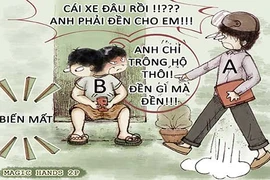 À Ra Thế kỳ 3: Trông giúp xe, có phải đền?