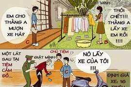 Tình huống kỳ 18: Vờ mượn rồi chiếm đoạt xe máy!