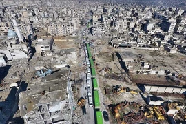 Chiến dịch di tản quân nổi dậy Syria kết thúc 
