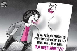 Cắn ngực một cái, bị đòi hơn 16 triệu đồng