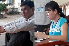 Con của vợ chồng anh xe lăn đã có khai sinh