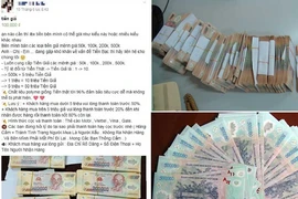 1 triệu tiền thật đổi 10 triệu tiền giả?
