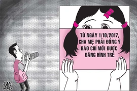 Cha mẹ đồng ý, báo chí mới được đăng hình trẻ