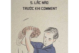 Cô gái nhắn nhủ hãy chơi Facebook văn minh