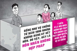 Chung sống 10 năm vẫn không phải vợ chồng