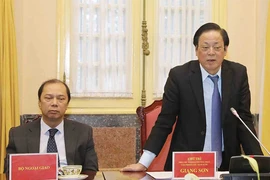 Văn phòng Chủ tịch nước họp báo công bố 6 luật