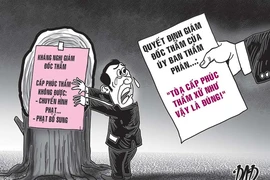 Xử giám đốc thẩm... hủy án giám đốc thẩm