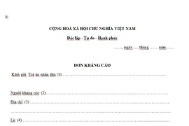 Làm sao để không kháng cáo quá hạn?