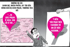 Yêu cầu xin lỗi trên Facebook, được không?