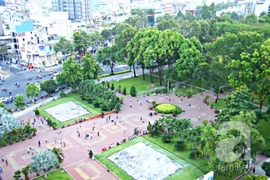 Từ ga xe lửa biến thành công viên