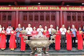 Tỉnh Hà Tĩnh tổ chức khánh thành đền thờ ngã ba Đồng Lộc
