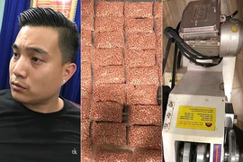Phá xưởng ma túy lớn của Việt kiều 