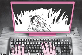Trẻ học người lớn lên Facebook nói tục