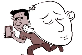 Cạo đầu để dễ đi trộm