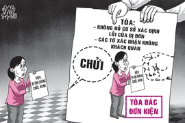 Em dâu kiện chị chồng, tố bị đánh chửi