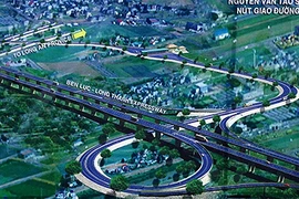 Cao tốc Bến Lức-Long Thành chậm tiến độ do vướng mặt bằng