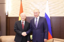 Tổng Bí thư Nguyễn Phú Trọng hội đàm với Tổng thống Nga Putin