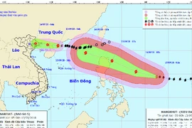 Siêu bão Mangkhut nhiều khả năng ảnh hưởng trực tiếp Việt Nam