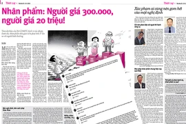 Xúc phạm nhân phẩm: Phải thống nhất mức xử phạt!
