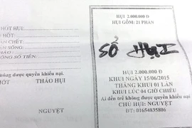 Khống chế mức hụi, mức lãi