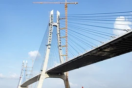 Hoàn thành toàn bộ cầu Vàm Cống vào tháng 2-2019