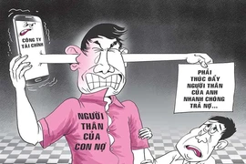 Cấm công ty tài chính đòi nợ qua người thân