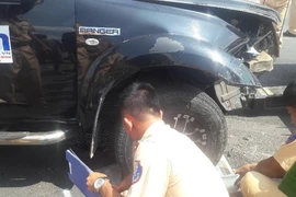 CSGT bị tai nạn và câu chuyện đôi giày
