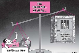Bị cáo chính được án treo, đồng phạm bị tù giam