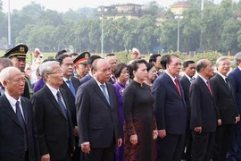 Lãnh đạo Đảng, Nhà nước dâng hương tưởng niệm các liệt sĩ