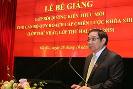 Bồi dưỡng cán bộ quy hoạch cấp chiến lược của Đảng