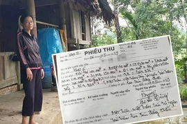 Bắt dân đóng tiền san lấp để xây ủy ban mới