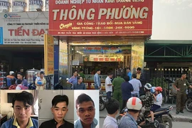Ở Đồng Nai điều khiển cướp tiệm vàng tại Hóc Môn