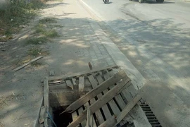 Hố ga nguy hiểm quá