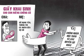Rắc rối vì chồng lấy tên vợ cũ làm khai sinh cho con riêng
