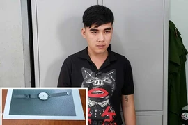 Nghi phạm xịt hơi cay bỏ lại xe máy cướp được do hết xăng