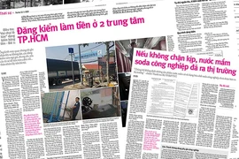 Nhận tiền chung chi đăng kiểm là tội ác