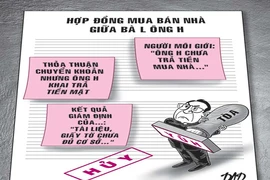 Mua nhà 34 tỉ không trả tiền còn lừa người khác
