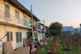Một công trình trái phép ở Hiệp Bình Chánh, quận Thủ Đức bị lực lượng chức năng cưỡng chế vào giữa tháng 2-2020. Ảnh: THANH TUYỀN