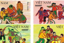 Phát hành bộ tem ‘Trò chơi dân gian’ dịp tết Thiếu nhi 1-6