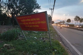 Tuyến đường không rác lại đầy rác