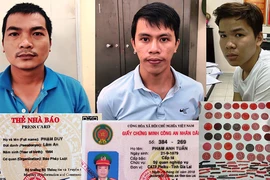 Phá đường dây làm giả thẻ ngành công an, nhà báo