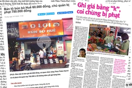 Bán tô bún 60.000, chủ quán bị phạt 750.000 đồng: Không oan!