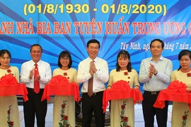 Khánh thành Nhà bia kỷ niệm Ban Tuyên huấn TW Cục miền Nam