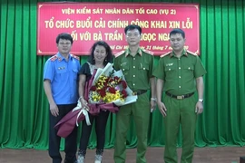 Viện Tối cao xin lỗi nữ luật gia bị oan