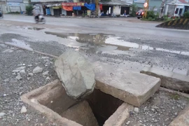 Hố ga nguy hiểm