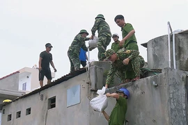 Trắng đêm căng mình chống bão số 9